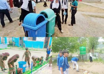 YSS Organises SWACHH BHARAT NAYA SANKALP Cleanliness Drives across J&K