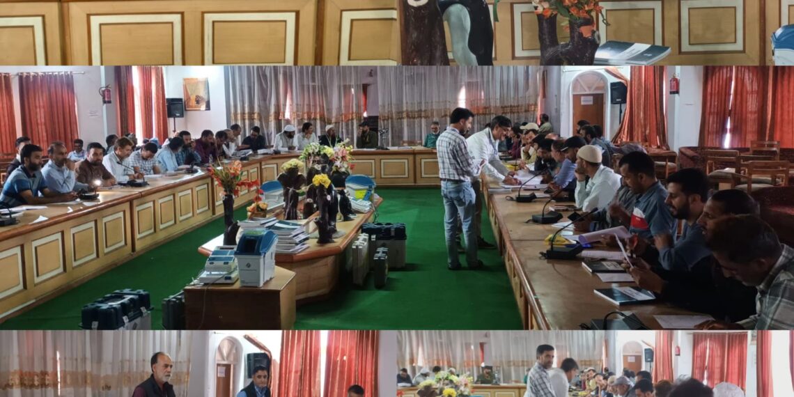 Assembly Elections-2024 Presiding Officers imparted Election Training at Handwara