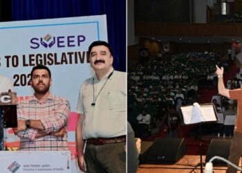 Assembly Elections-2024 SVEEP event motivates youth voters at JU