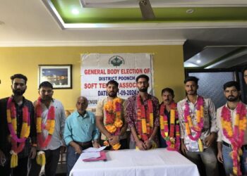 Poonch Soft Tennis Association Reelects Leadership for Four-Year Term Amid Growing Enthusiasm for the Sport moon
