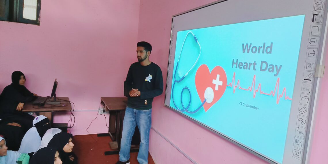 Model Higher Secondary School Sawjian Raises Heart Health Awareness on World Heart Day 2024