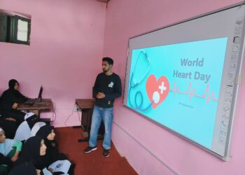 Model Higher Secondary School Sawjian Raises Heart Health Awareness on World Heart Day 2024