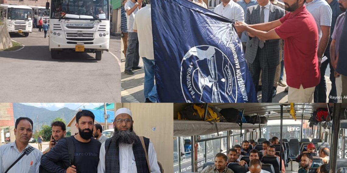 Assembly Elections-2024 DEO Bandipora flags-off Poll parties for Gurez AC