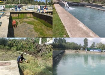 Massive Cleanliness & Chlorination Drives conducted across water supply sources & reservoirs at Shopian