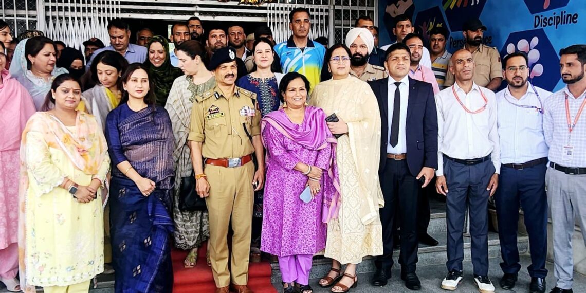 Warm farewell to  DGP J&K Police and Chairperson PWWA by J&K Police Public School, Bemina