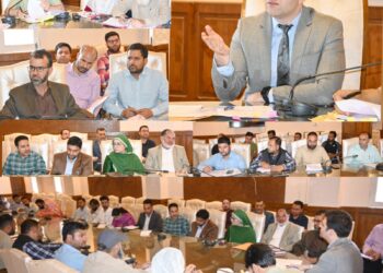 DC Kulgam chairs monthly NCORD meeting