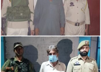 Police arrests 02 drug peddlers in Kulgam, contraband substances recovered
