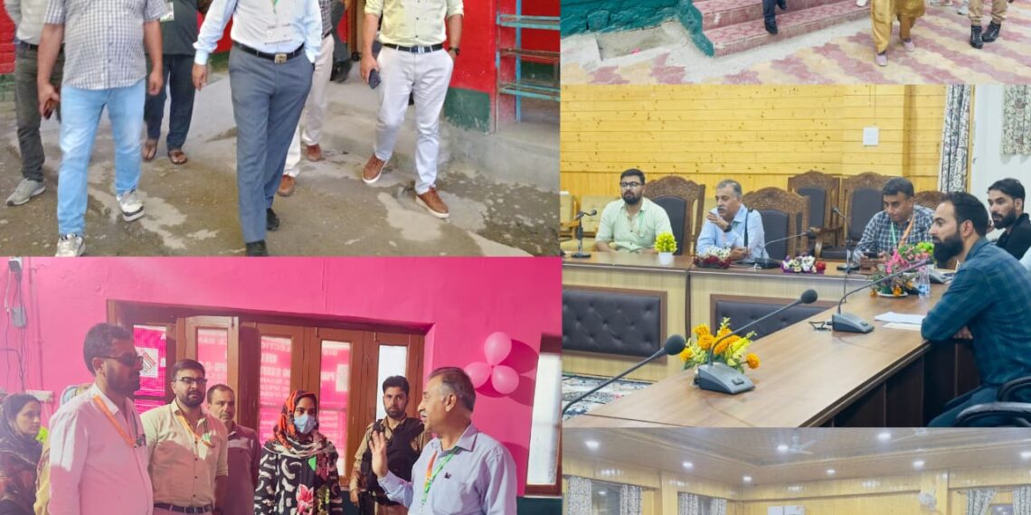 Assembly Elections-2024 DEO Bandipora visits Special Polling Stations