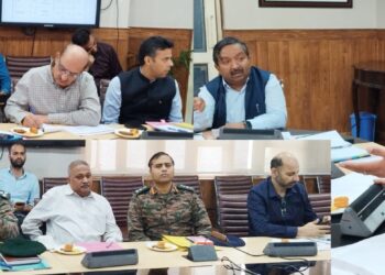 CS reviews progress on construction of national highways across J&K