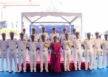 SIMULTANEOUS LAUNCH OF ‘MALPE AND MULKI’, FOURTH AND FIFTH SHIPS OF ASW SWC (CSL) PROJECT