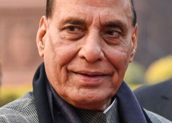 “Peace with Pakistan only if terrorism stops”: Rajnath Singh addresses rally in J&K’s Rajouri