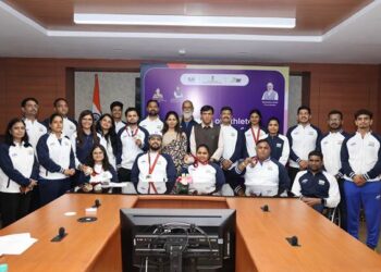 Dr. Mansukh Mandaviya Commends Para-Athletes’ Achievements; Calls for Sporting Excellence to Achieve ‘Viksit Bharat’ by 2047
