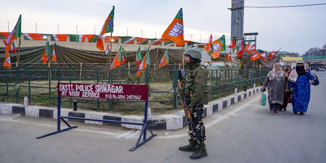 Security tightened in Jammu and Kashmir ahead of second phase of polling