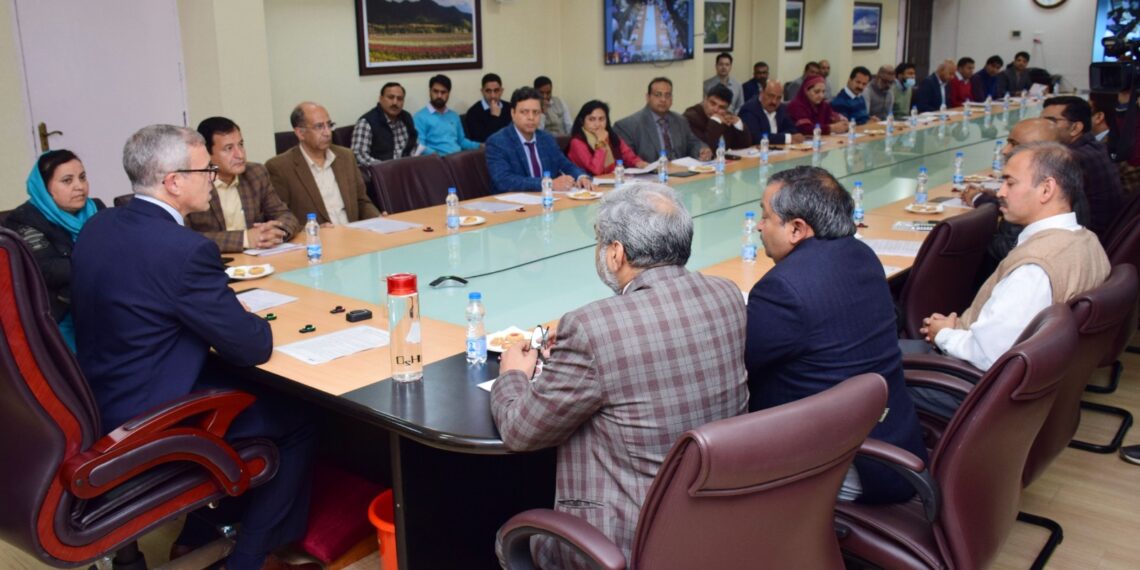 Chief Minister Omar Abdullah administers Integrity Pledge