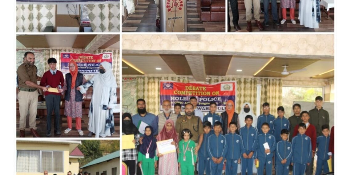Police organises Debate Competition in Handwara