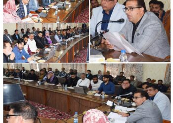 MLA Chanapora chairs Introduction/ review meeting