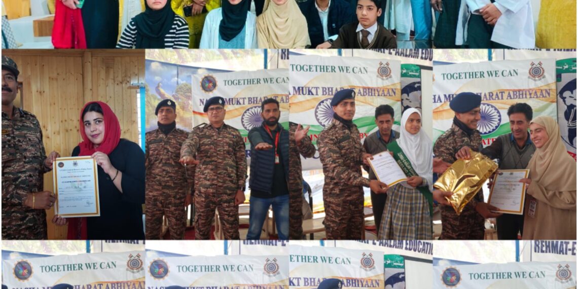 Two-Day Nasha Mukt Bharat Abhiyan Concludes in Sopore