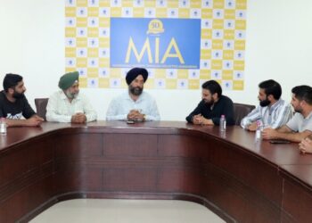 Training and Exposure visit of IUST Entrepreneurs to Mohali Industry Association