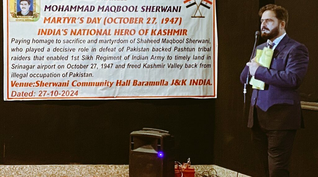 “Kashmiri civil society pays homage to Shaheed Maqbool Sherwani”