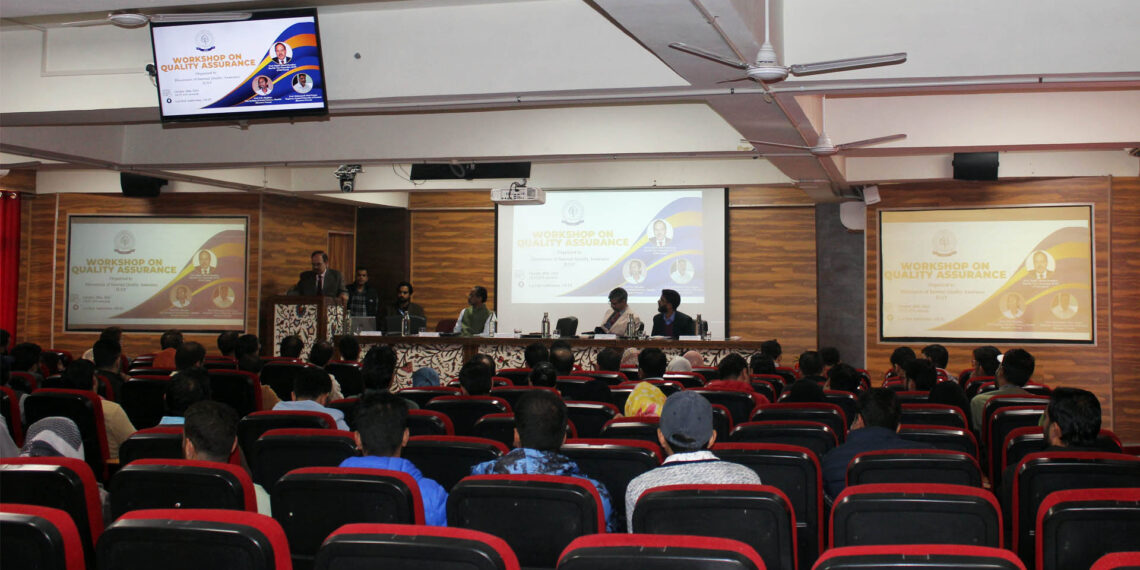 IUST organizes workshop on Quality Assurance