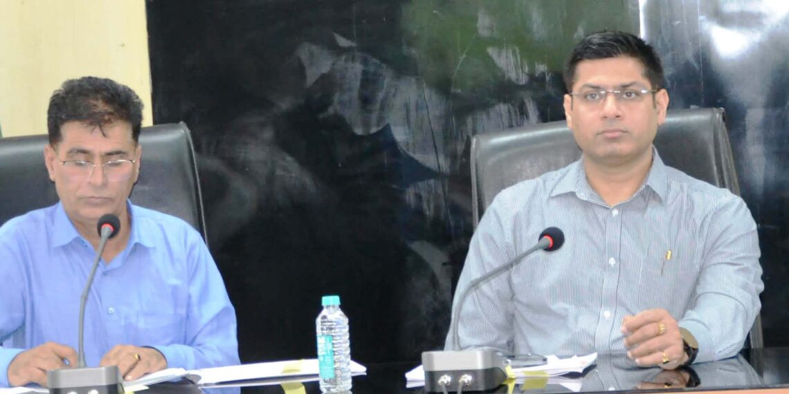 DDC reviews achievements under Self Employment Schemes in Poonch District