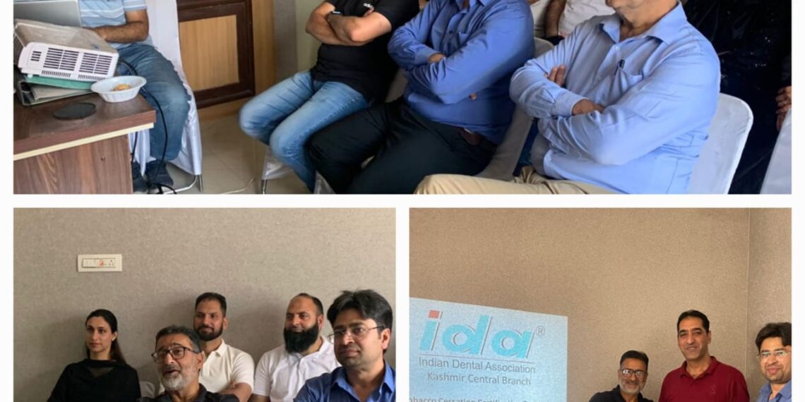 IDA Kashmir conducts Tobacco Cessation Certification
