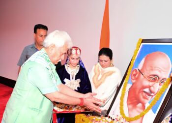 J&K Celebrates Gandhi Jayanti: Lt Governor Highlights Bapu’s Leadership, Ideals, and Values at UT-Level Function in Srinagar