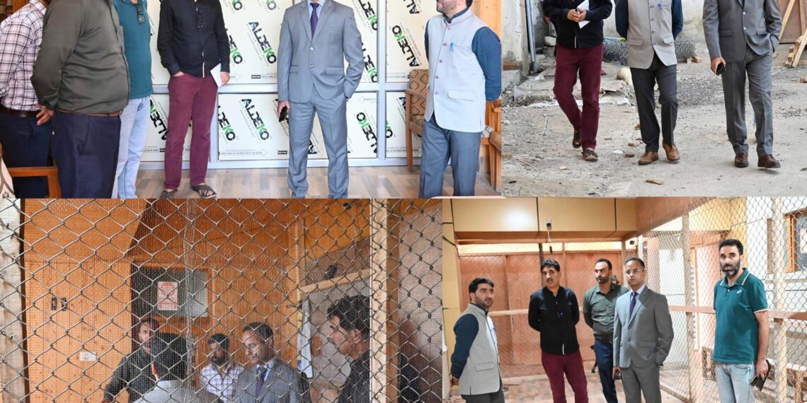 Assembly Elections-2024 DEO Shopian visits Counting Centres of Shopian, Zainapora ACs
