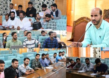 Assembly Election-2024 Pre-Counting Training on ETPBMS for Counting Staff held at Kulgam