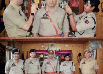 Piping Ceremony held at District Police Headquarters Sopore