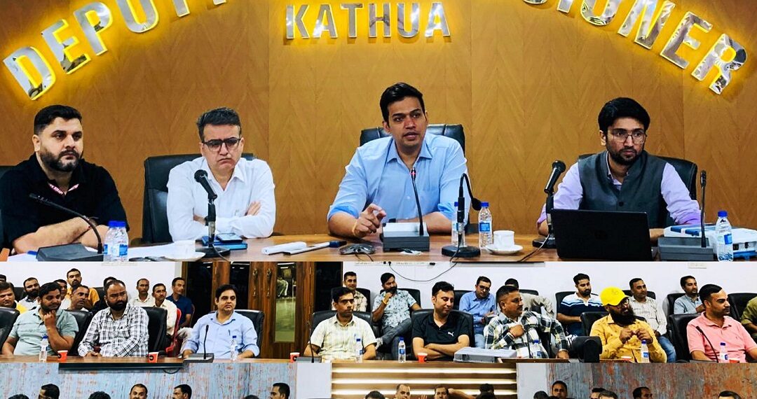 Assembly Elections-2024 DEO Kathua presides over training program for Counting Supervisors, Assistants