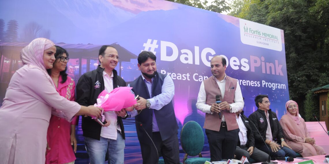 Fortis Hospital Gurugram Organizes Breast Cancer Awareness Program in Srinagar