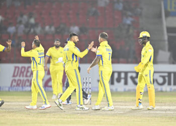 Toyam Hyderabad registered their first win in Legends League Cricket 2024.