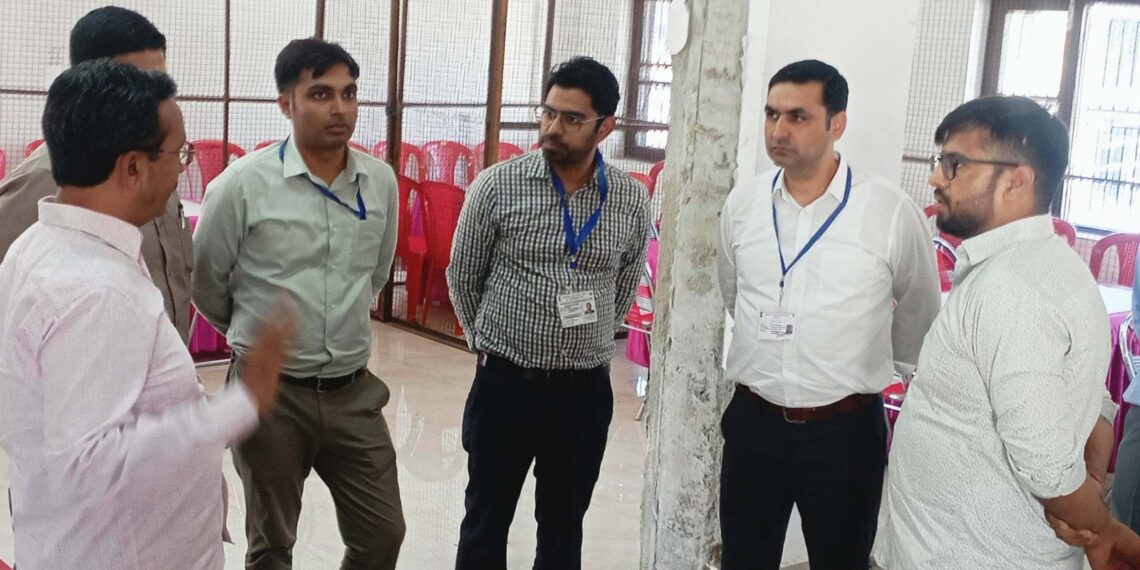 Assembly Election-2024 General Observer, DIG, DEO inspect counting centre at BHSS Rajouri