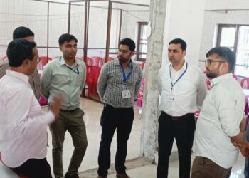 Assembly Election-2024 General Observer, DIG, DEO inspect counting centre at BHSS Rajouri