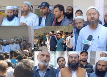 Protest Against Gustakh-e-Mohammad (SAW) in Tangdar, Karnah, Kupwara