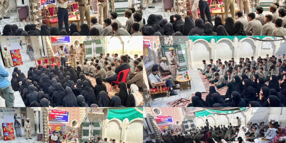 J&K POLICE IN DISTRICT KISHTWAR ORGANIZES AWARENESS PROGRAM ON CYBER CRIME, SOCIAL CRIME, JUVENILE CRIMES, AND DRUG ABUSE FOR STUDENTS OF FURQAN ACADEMY HIGH SCHOOL