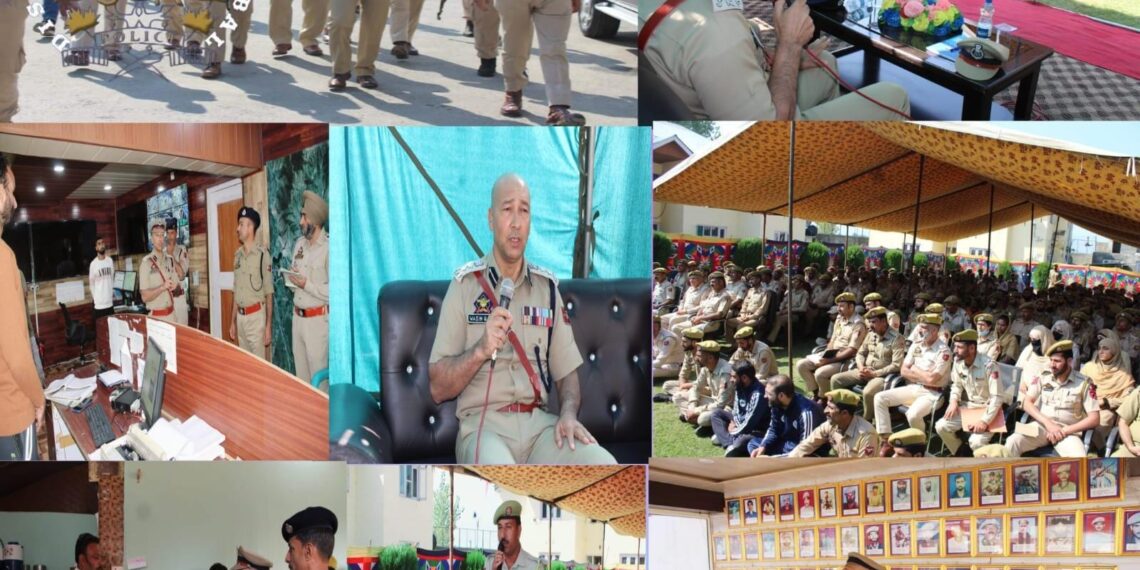 SSP Ganderbal chairs interaction meeting with jawans at DPL Ganderbal