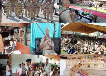 SSP Ganderbal chairs interaction meeting with jawans at DPL Ganderbal