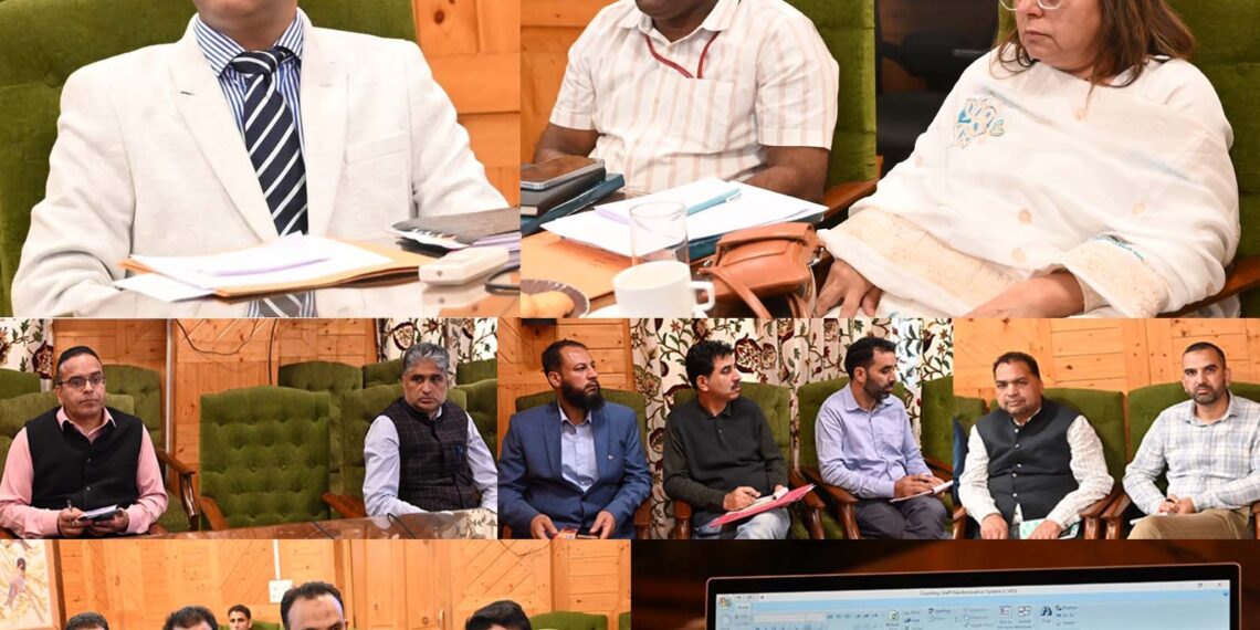 Assembly Elections-2024 Second Randomisation of Counting Staff held at Shopian