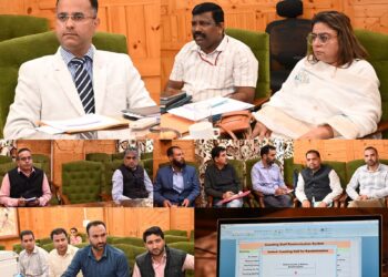Assembly Elections-2024 Second Randomisation of Counting Staff held at Shopian