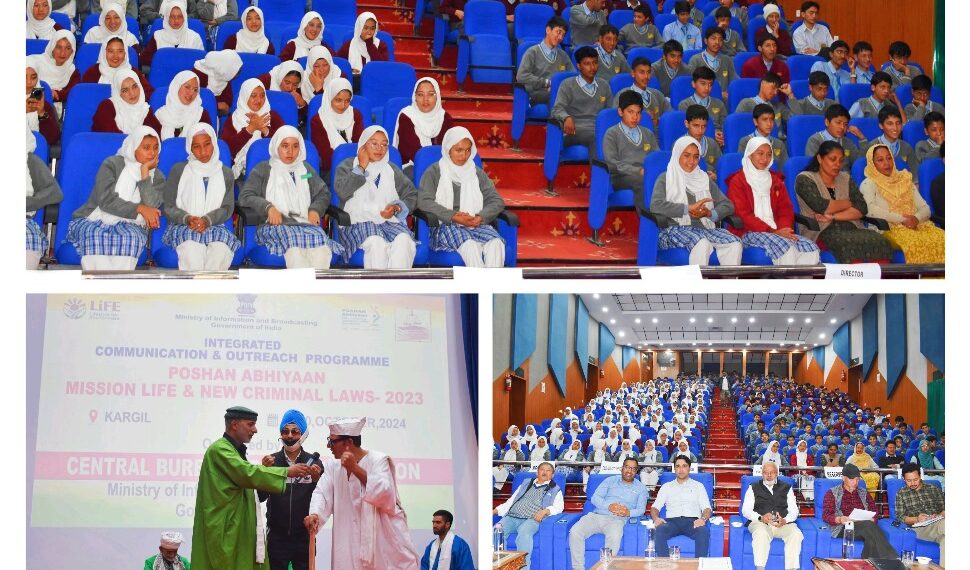 CBC’s Three day outreach programme on Mission Life continues in Kargil