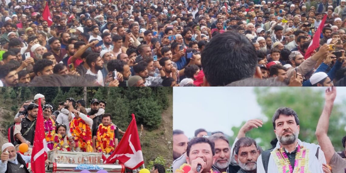 Javed Mirchal’s stunning victory in Karnah had National Conference supporters celebrating.