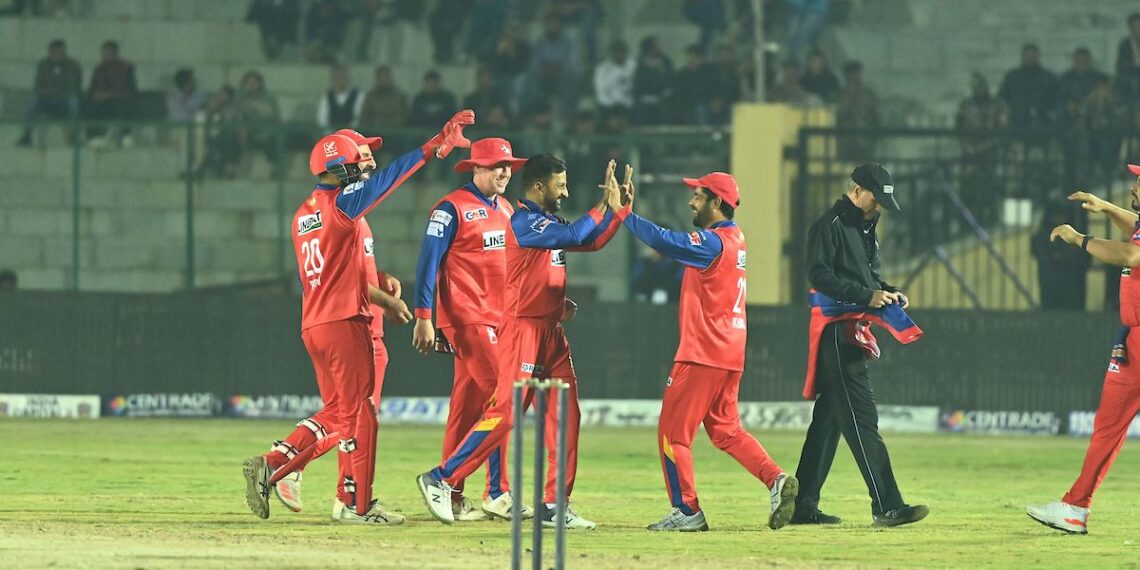 India Capitals defeated Manipal Tigers and cemented their place in the playoffs. 