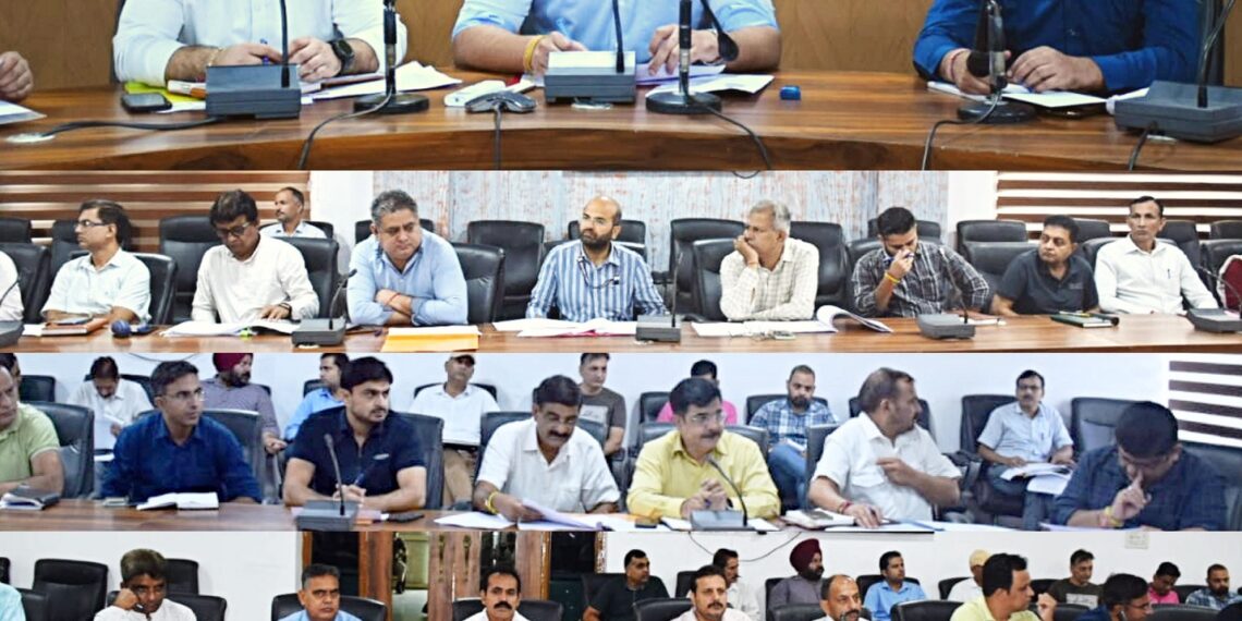 DC Kathua takes appraisal of the works under CAPEX Budget-2024-25