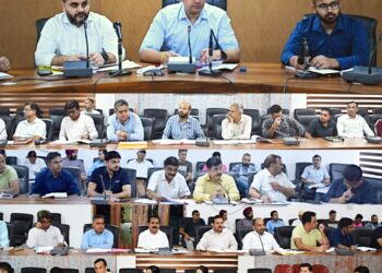 DC Kathua takes appraisal of the works under CAPEX Budget-2024-25