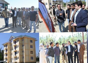 DC Kulgam inspects key Development Projects