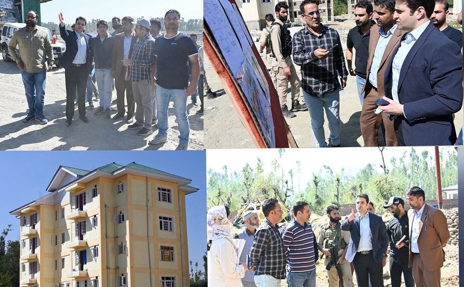 DC Kulgam inspects key Development Projects