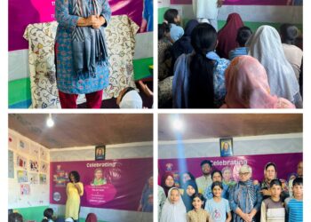 Anhad Community Centre Celebrates International Day of the Girl Child and Inaugurated Fatima Shaikh Children’s Library.