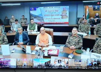 Raksha Mantri Shri Rajnath Singh virtually dedicates to the nation 75 BRO infrastructure projects, worth Rs 2,236 crore, across 11 States/UTs